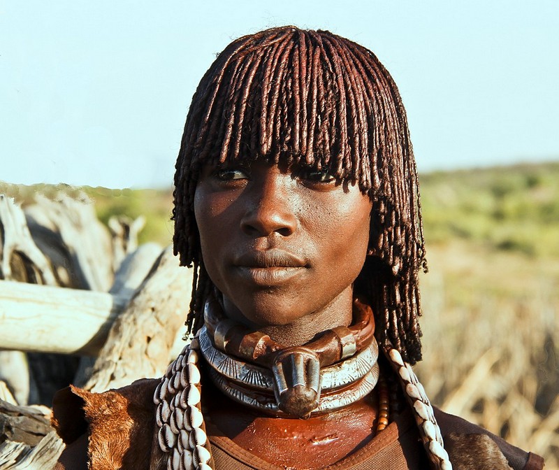 אישה משבט האמר אתיופיה