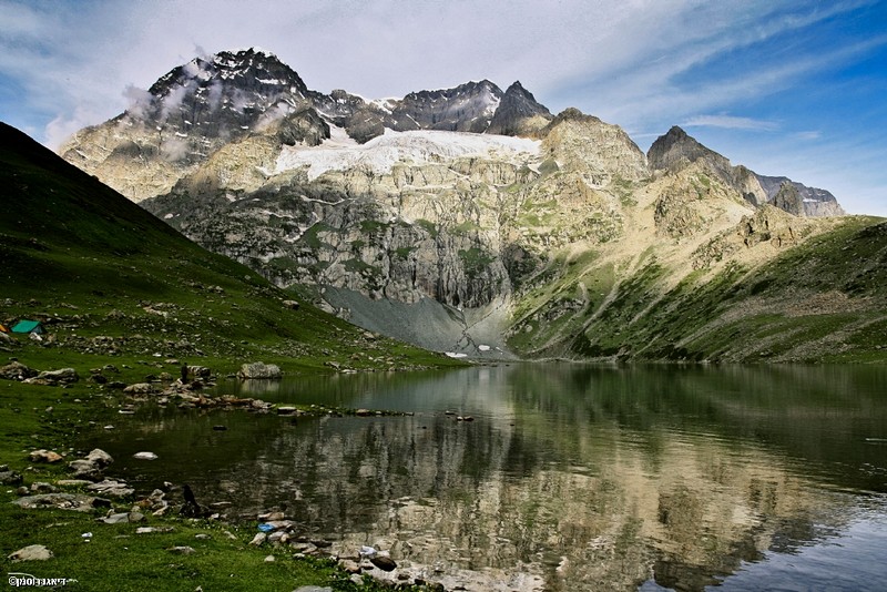 Aru lake, Kashmir