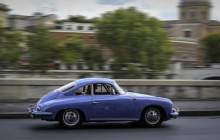 speeding blue 356