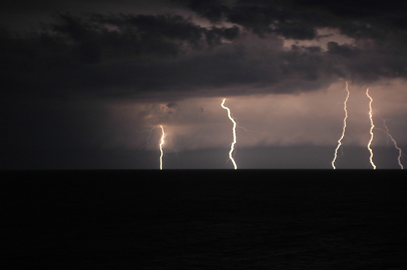 Lightning in Venice
