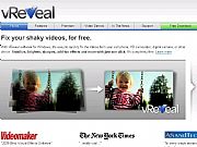 vReveal - תיקון קטעי וידאו (תוכנה חינמית)