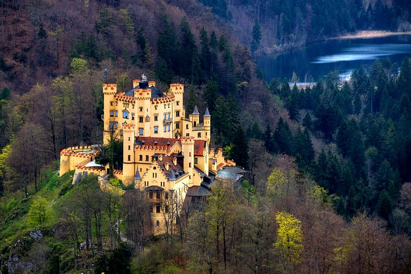 Castle in the valley