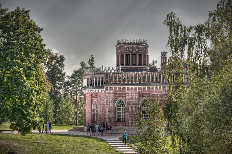 טיול בגני הצאר במוסקבה