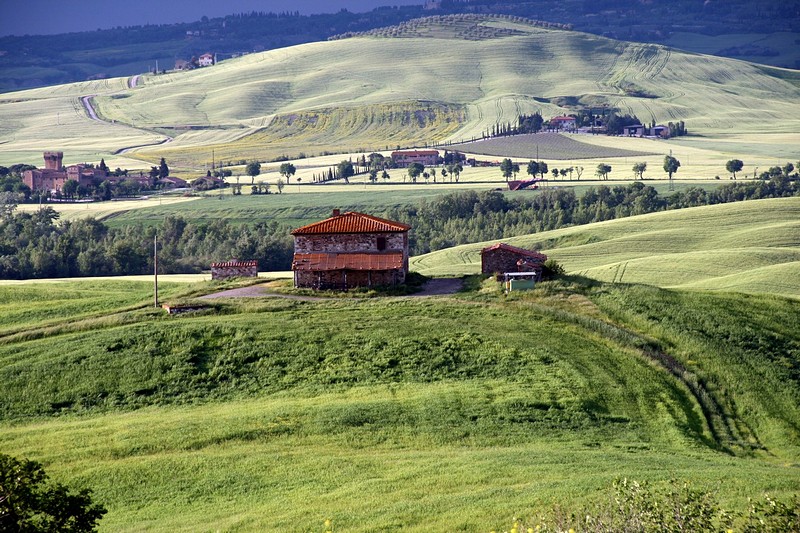 הנוף של טוסקנה