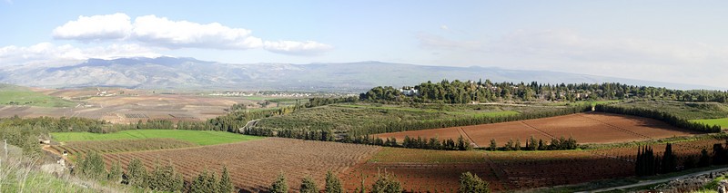 כפר גלעדי ברקע החרמון