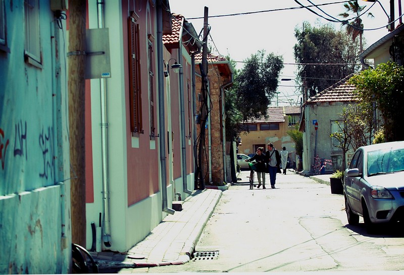 זוג עם אופניים