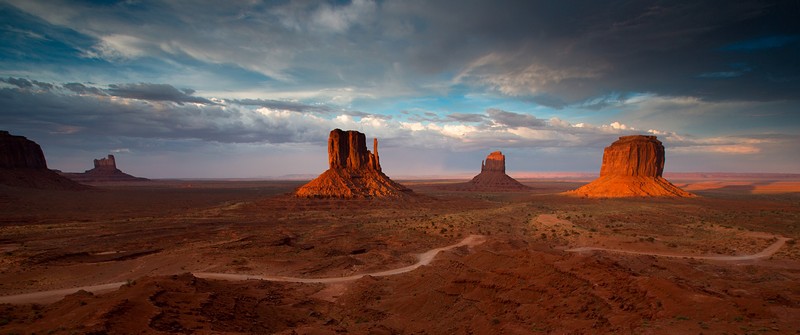 The monument valley