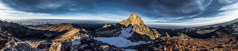 Top of Mount Kenya