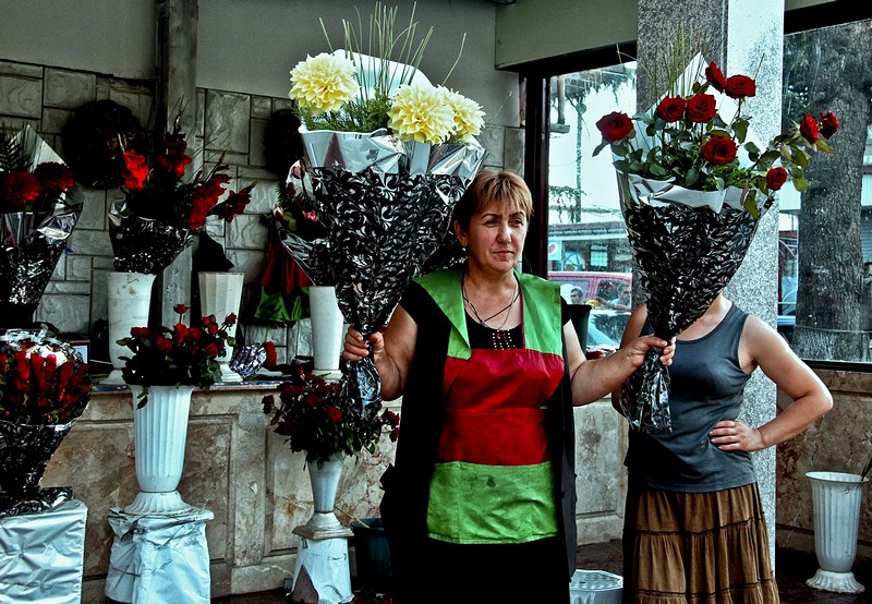 הנה "תקעתי" לך פרחים