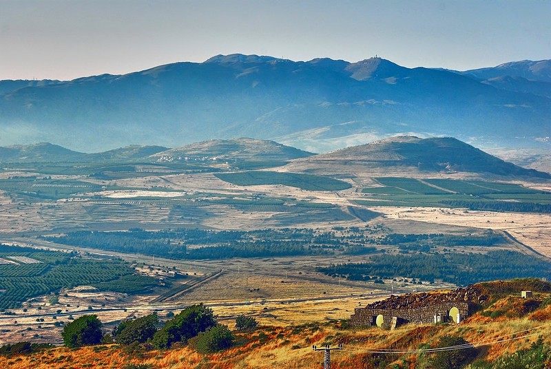 מבט לרמת הגולן