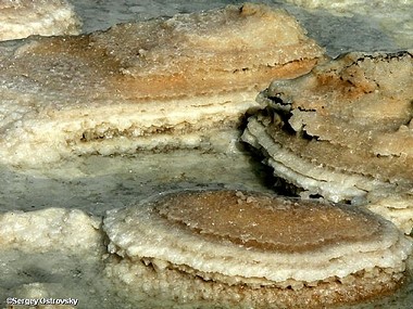 שכבות של מלח