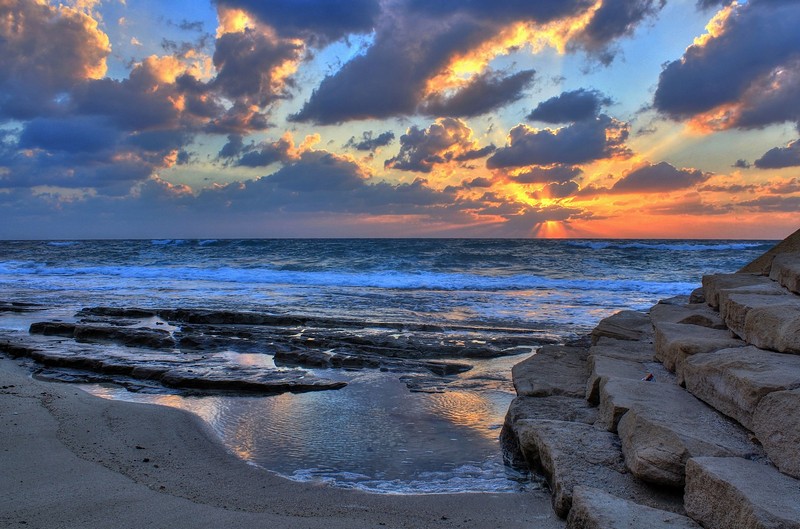 שקיעה בנהריה