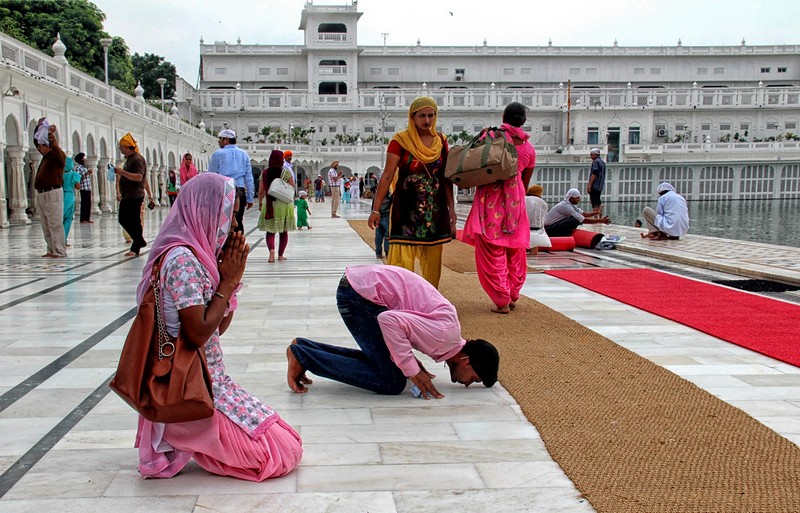 במקדש הזהב באמריצר