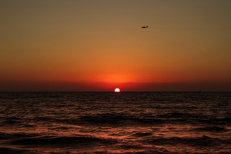 שקיעה בים נתניה