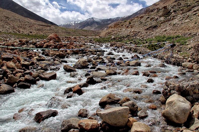 קרחונים, הרים ומיים 