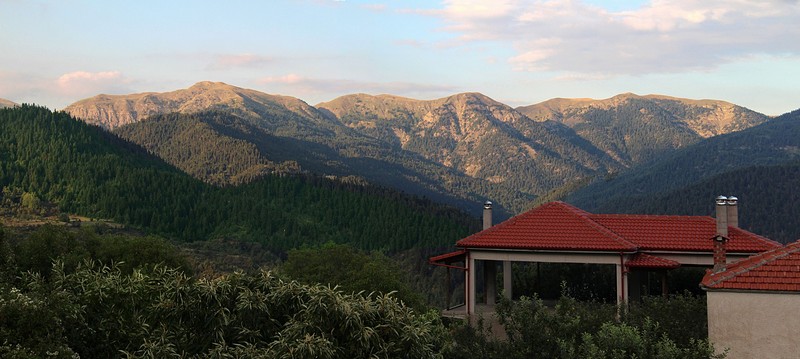 הרכסים של הרי ורדוסיה