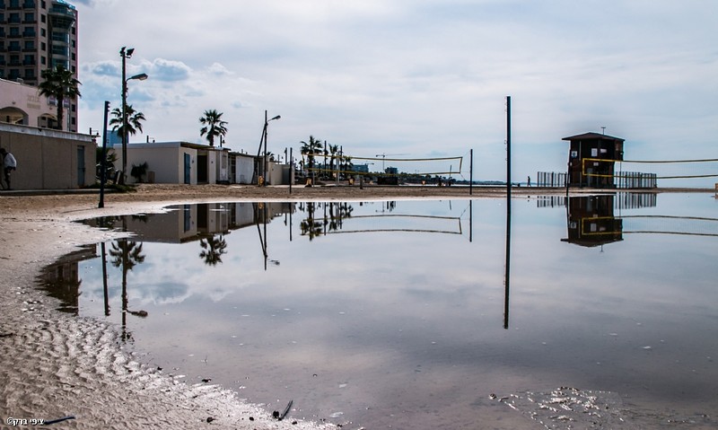 השתקפות בשלולית