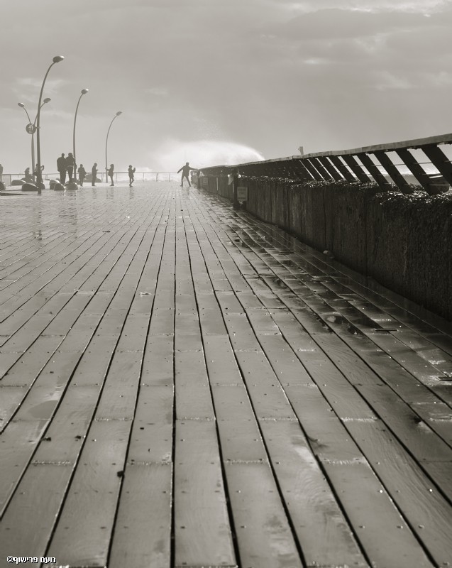 נמל ת״א בחורף