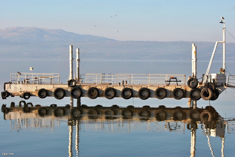 גשר בנמל עין גב