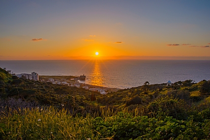 שקיעה בחיפה.סטלה מאריס