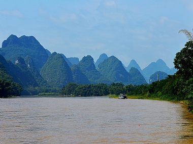 נהר הלי, גווילין, סין