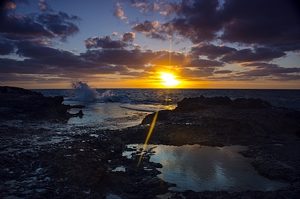שקיעה בחוף אכזיב 2