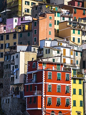 ערימות  ב- Riomaggiore