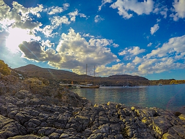 שקיעה במפרץ