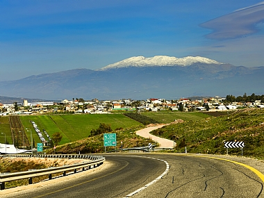נוף גלילי | גליל  חרמון  שלג