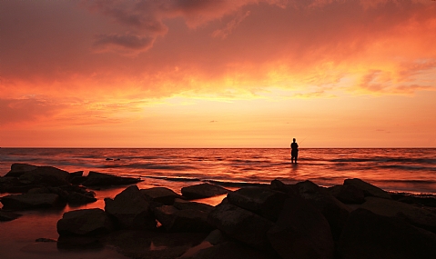 לדוג אחרי השקיע
