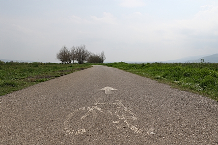 לאופניים סע בכיוון החץ