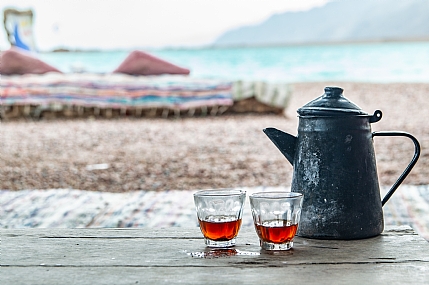 תה על החוף