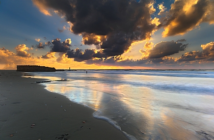 שקיעה דרמתית