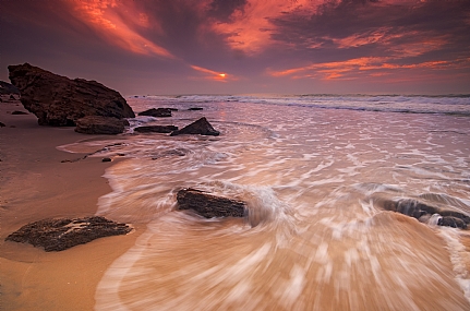 שקיעה בתנועה