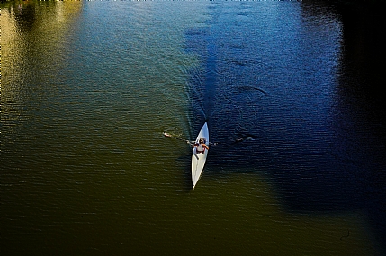  סירה על נהר הארנו