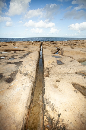 סלעי חוף במלטה-3