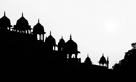 צלליתה של הודו