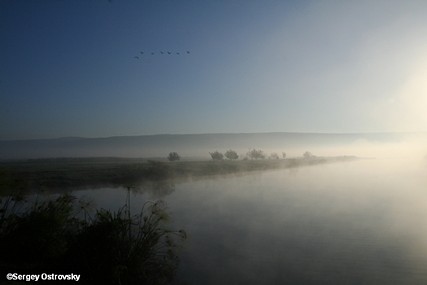 זריחה באגמון
