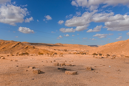 המדבר הצחיח.