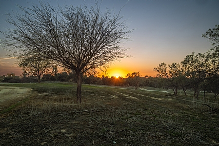 שקיעה בקבוץ רעים