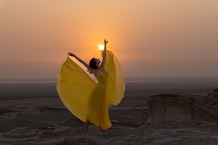 חוורי מצדה בזריחה | חוורי מצדה