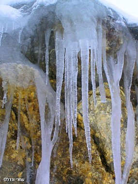 נטיפים מתחת לאפס