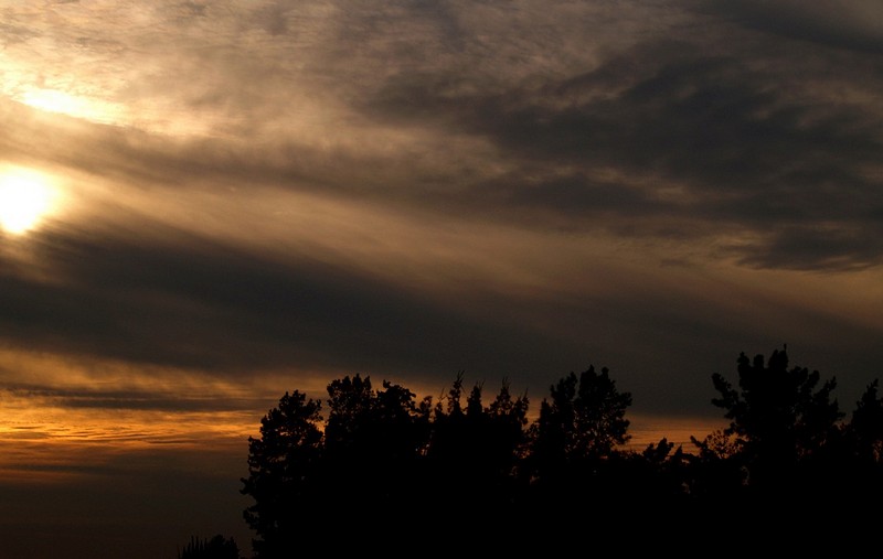 שקיעה צידית