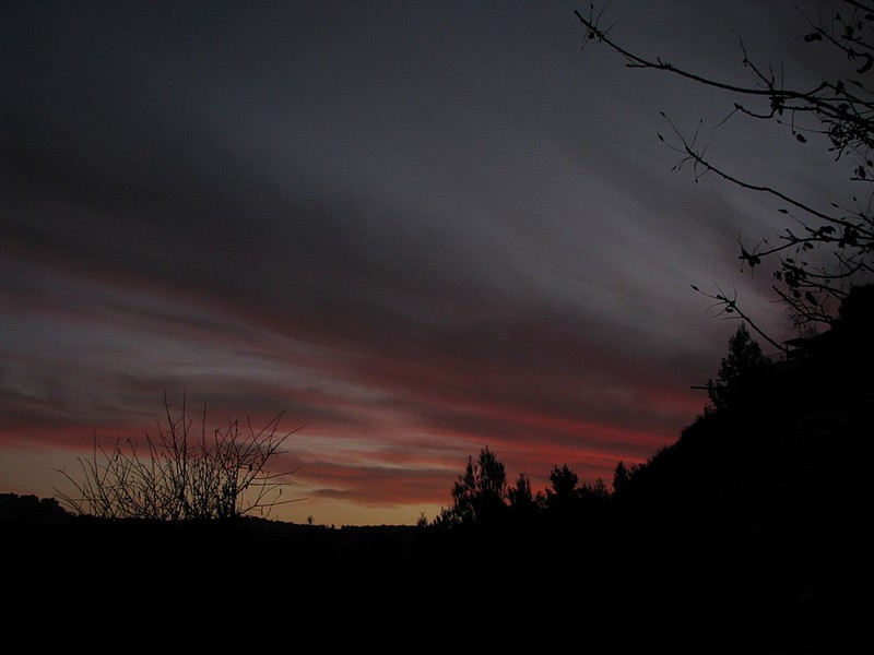 בשלהי השקיעה...