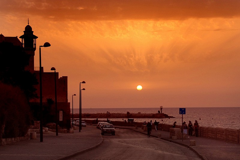 שקיעה ביפו