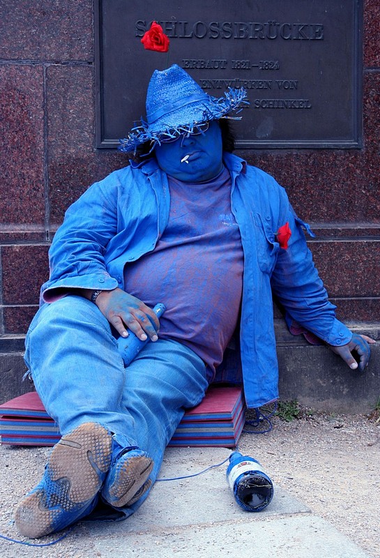 האיש הכחול מברלין