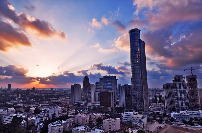 שקיעה אורבנית