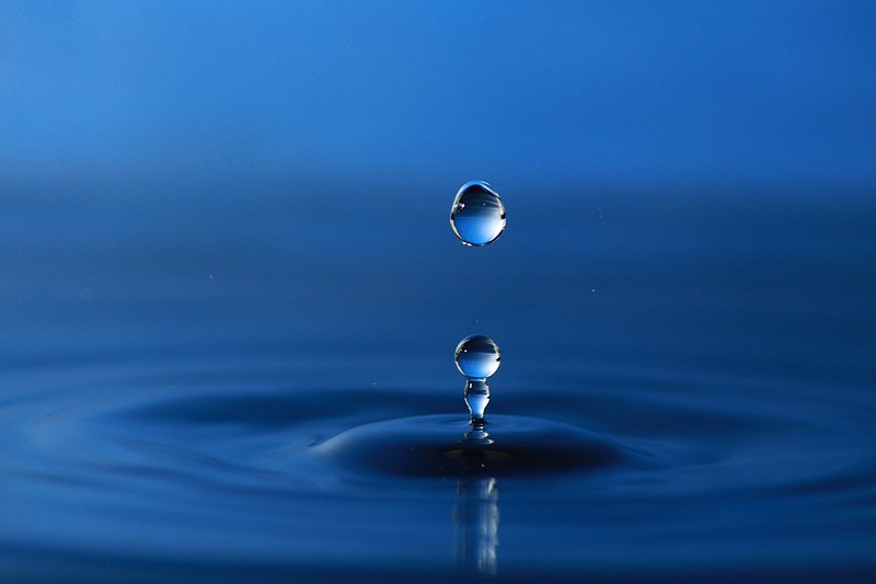 טיפות בכחול