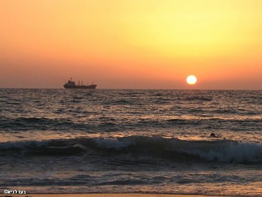 שקיעה מדהימה