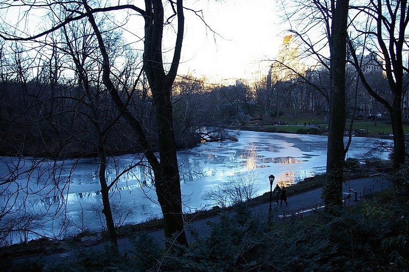 ערב כחול עמוק